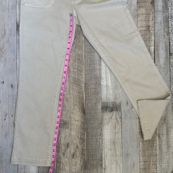 PAIGE Warm Sand Tan High Rise Ankle Utility Cargo Pants Soft Chino NWOT SZ 27 - Picture 13 of 16